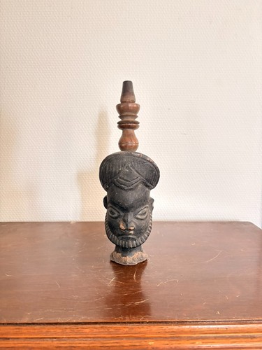 Ancien sculpture fourneau pipe - ancien,