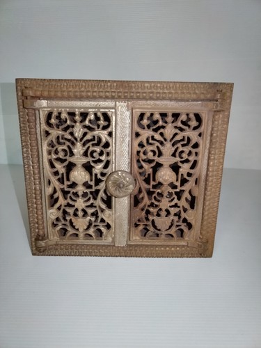 Ancienne porte trappe fonte - porte,