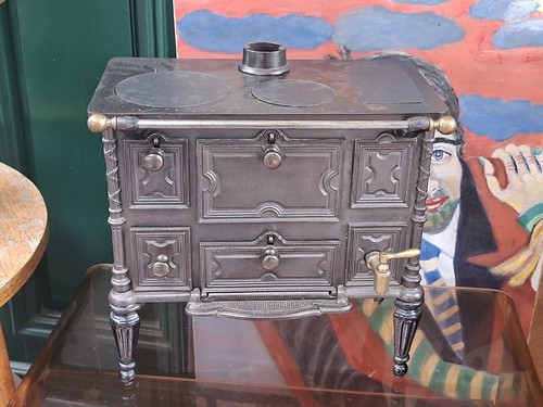 Fourneau poupée boucher - fourneau, &