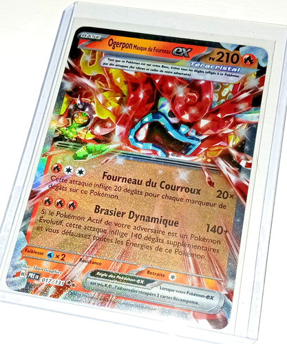 Carte pokémon ogerpon masque - carte,