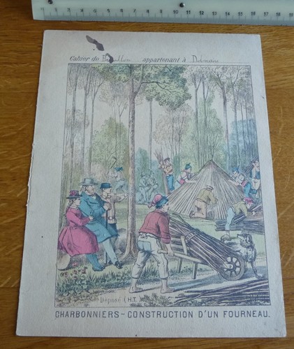 Ancien protège cahier - ancien, protège-cahier