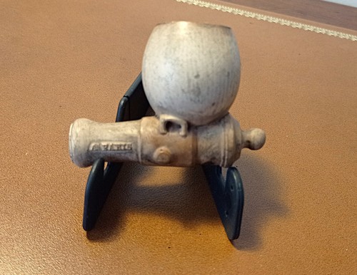 Rare fourneau pipe canon - de,