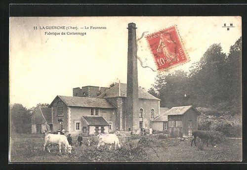 Cpa guerche le fourneau - cpa, guerche,